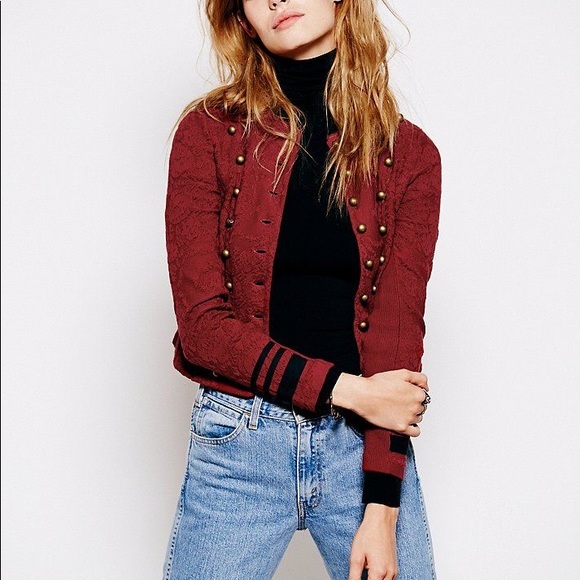 💜Free People In The Band Texture Jacket - Picture 2 of 7